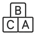 Play blocks icon